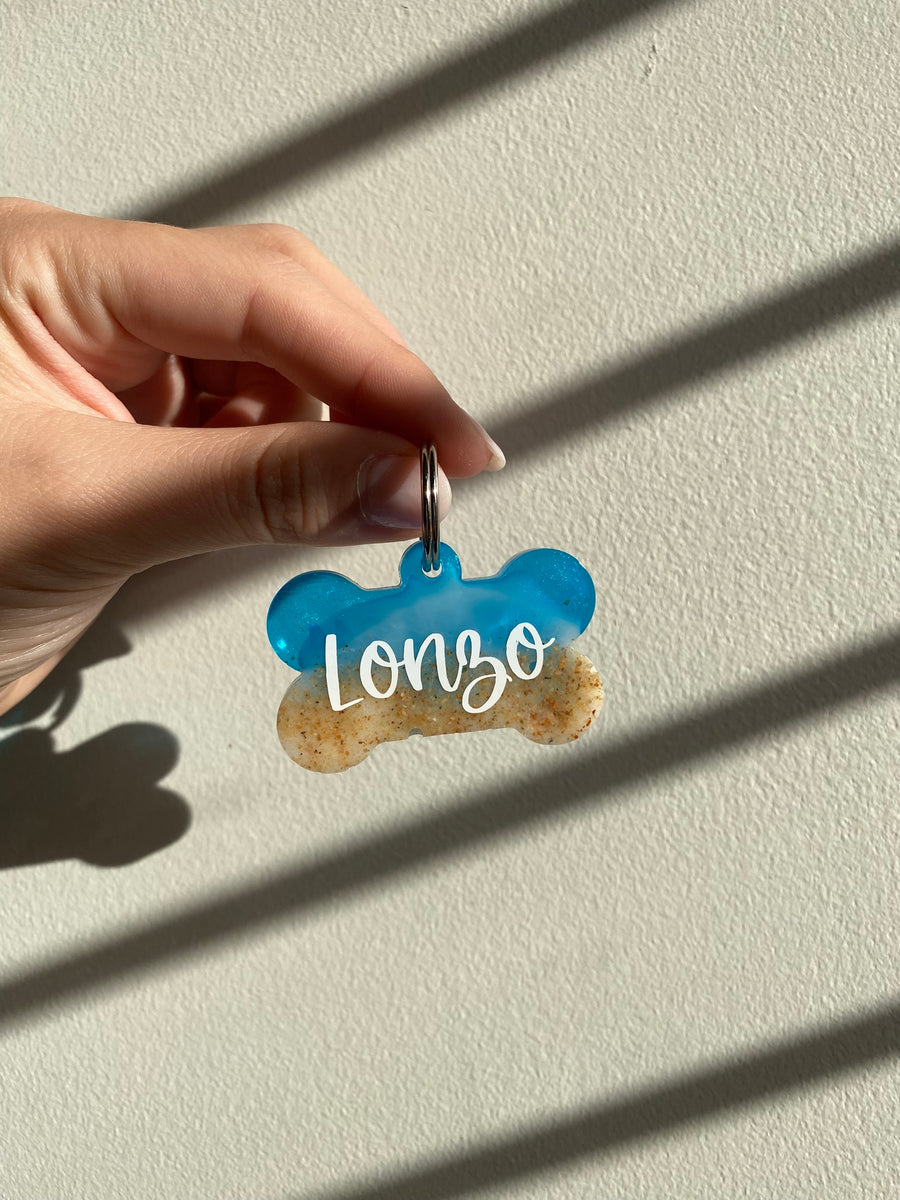 Resin Dog Tag – Love Jess