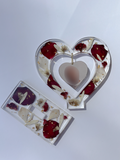 Custom Resin Hanging Heart