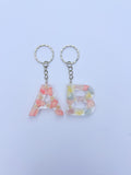 Custom Resin Initial Keyring