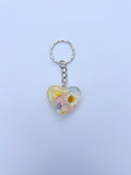 Custom Resin Heart Keyring