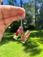 Custom Resin Initial Keyring