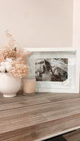 Behind the Story Frame - White
